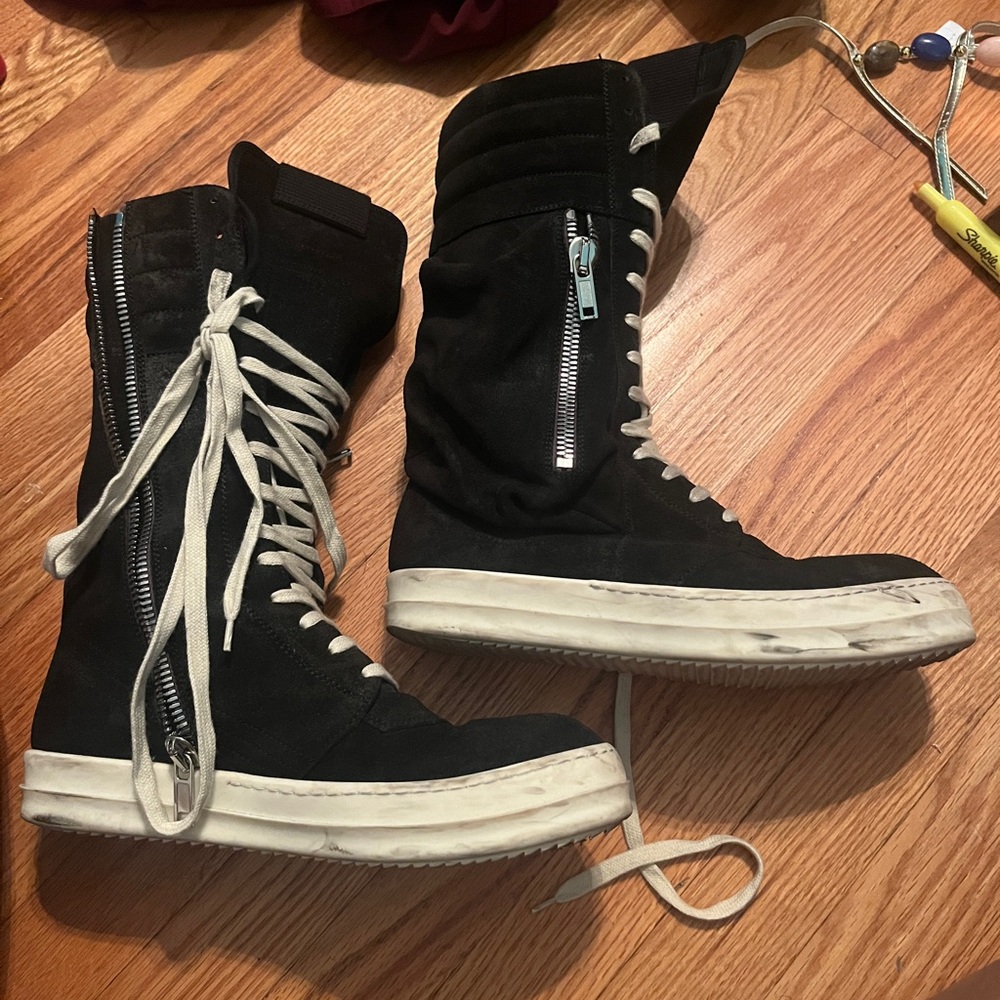 Rick Owens Cargo Boots size 40 men